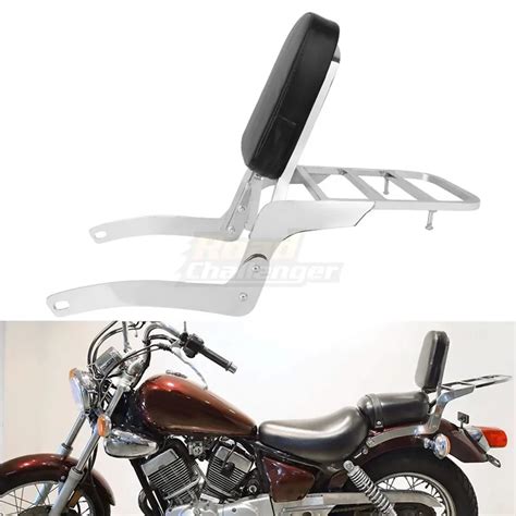 Motorcycle Passenger Rear Backrest Sissy Bar For Yamaha Virago 125 250 Xv125 Xv250 1989 2011