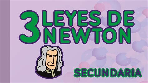 3 Leyes De Newton Secundaria Aula C8 Youtube