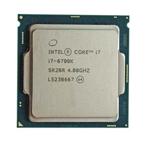 I7 6700k Intel Core I7 Desktop 400 Ghz Processor Unboxed Oem