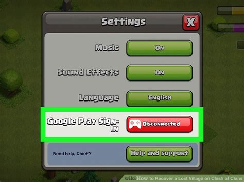 3 Ways To Recover A Lost Village On Clash Of Clans Wikihow