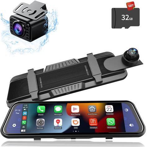 Buy Mirror Dash Cam Wireless Carplay And Wireless Android Auto Dash Cam