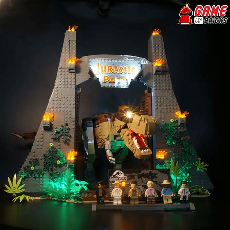 Lego Jurassic Park T Rex Rampage 75936 Light Kit