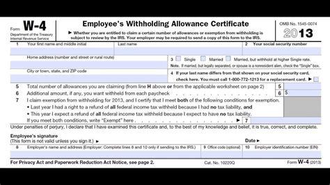 How To Fill Out Irs W4 Form Correctly And Maximize It For Your Benefit