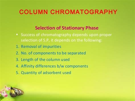 Column Chromatography Ppt