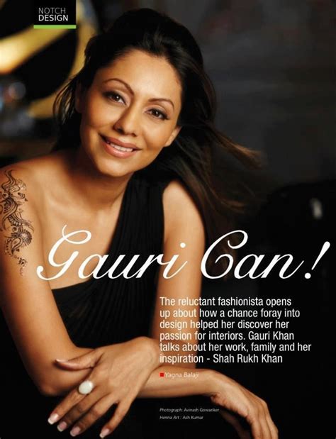 Gauri Khans Notch Magazine Sweet Hot Still Gauri Khans Notch Magazine