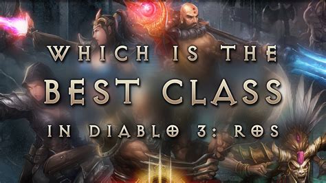 In diablo 2, each class has different stats, skills and appearance, which has a huge impact on how players fight against the forces of evil. Diablo 3 Reaper of Souls: What is the best class? Patch 2 ...