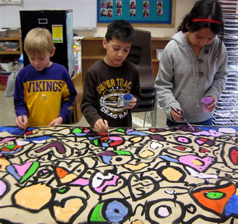 Experiments In Art Education Collaborative Mural Painting