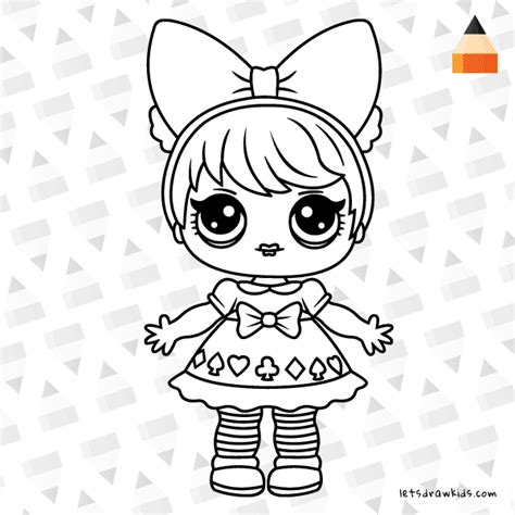 How To Draw Lol Surprise Doll Curious Qt