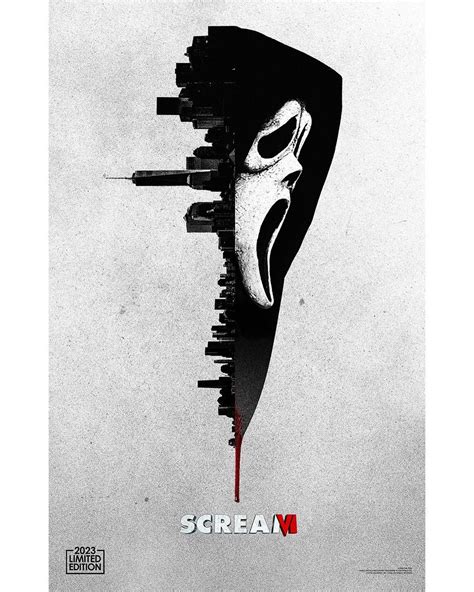 Scream 6 Reald 3d Poster Sees Ghostface Lurking Underneath New York City