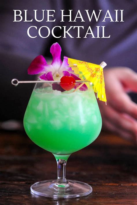 The Blue Hawaii Cocktail Recipe Gastronom Cocktails