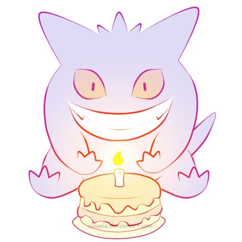 Gengars Cake By Cleasia On Deviantart