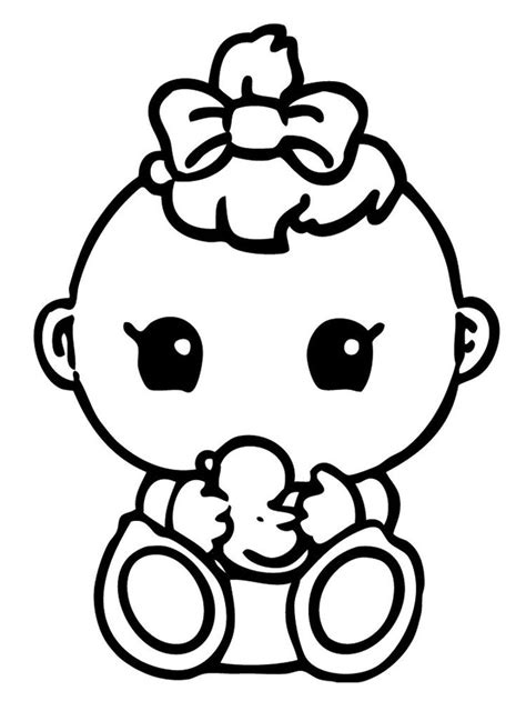 Newborn Baby Coloring Pages Below Is A Collection Of Cute Baby