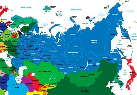 Venäjä Kartta | Kartta