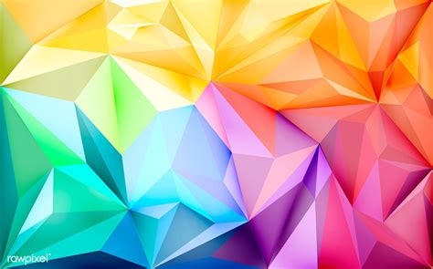 Download Premium Vector Of Background Wallpaper With Polygons In