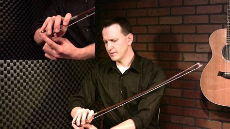 They will learn how to make notes and listen for the correct tone. Basic Bow Hold: Fiddle Lesson by Casey Willis - YouTube