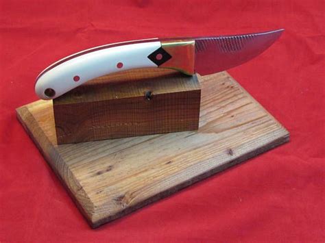 Farriers Rasp Skinner Hunting Knife Forged In Fire Etsy Farrier