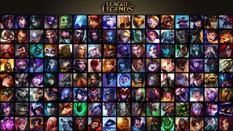 League Of Legends Champion Collage 2015 1 By Dextar Gravelle On