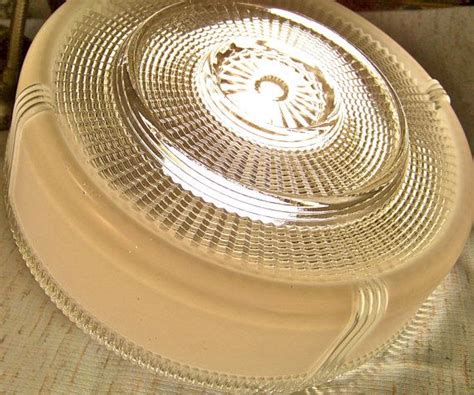 Vintage Ceiling Light Cover Globe Clear And By RamshackleVilla 22