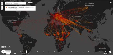15 Years Of Migration In 15 Mesmerizing Maps World Economic Forum