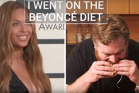 If Beyoncé Promotes Her Diet You’d Be Willing To Give It A Try Right This Man Certainly Was