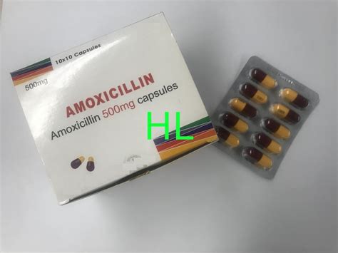 Amoxicillin Capsules 250mg 500mg Bp Usp Antibiotics Medicines