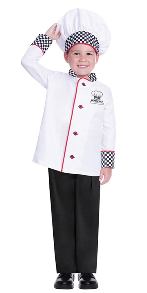 Kids Chef Costume All Boys World Book Day Costumes Mega Fancy Dress