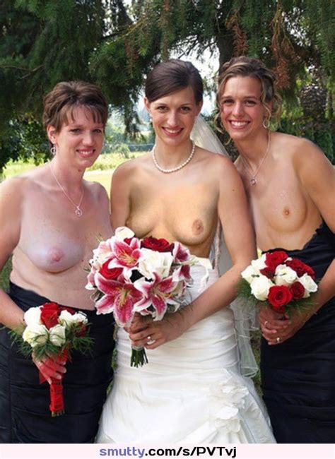 Nude Wedding Party Cumception