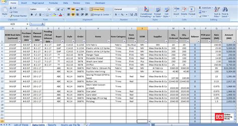Ms excel provides so many features to manage records in that manner, a novice user can easily understand at the very in order to ease the analysis of specific data in your spreadsheet, you might give it a special format (for example: How to Maintain Fabric, Trim and Accessory Record in an ...