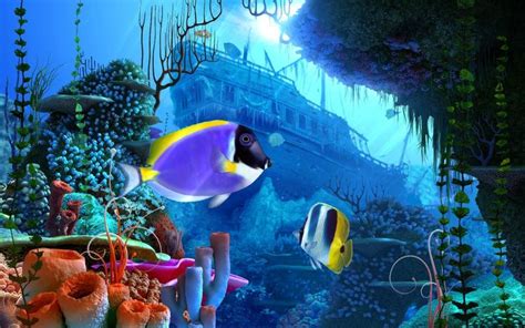 Free Full Version 3d Screensavers Download Coral Reef 3d