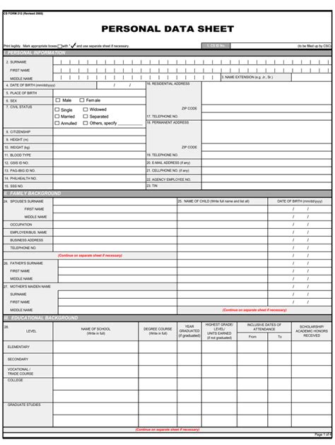 Pds 2005 2024 Form Fill Out And Sign Printable Pdf Template