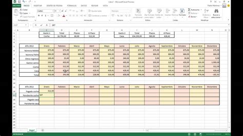 Plantilla Excel Contabilidad Domestica Gratis Hoja De Excel Entradas