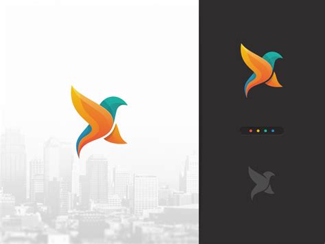 Bird X Logo Logo Modern Branding Bird Logos