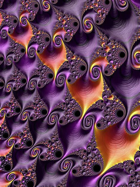Purple Rhapsody Digital Art By Rajiv Chopra Fine Art America