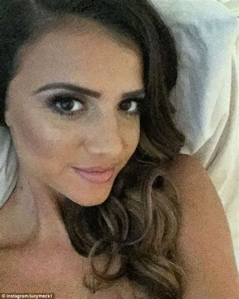 Lucy Mecklenburgh Looks Red Hot In Very Racy Plunging Lingerie Daily