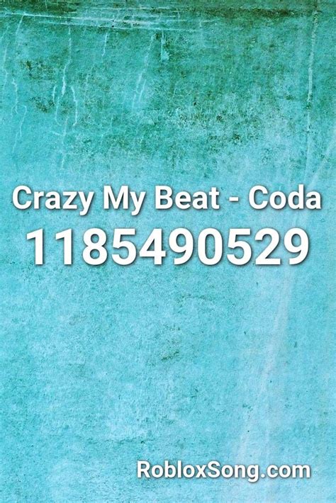 And that's not even the scariest thing in this week's newsletter! Crazy My Beat - Coda Roblox ID - Roblox Music Codes in 2020 | Roblox, Remix, Songs
