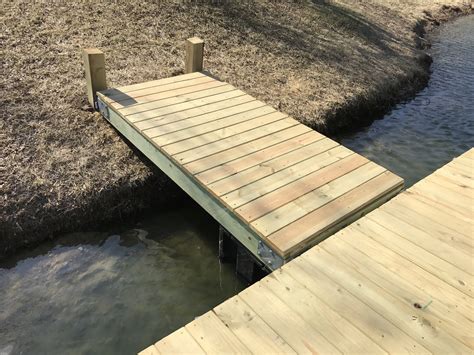 Dock Gangway Kit - 4-ft x 10-ft | Bjornsen Pond Management