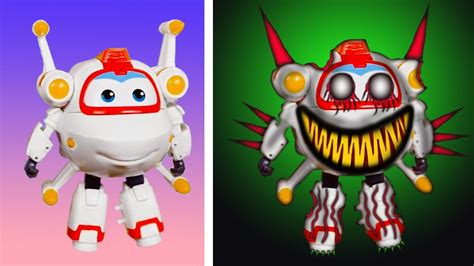 Super Wings Astro As Horror Redesign Mode Youtube