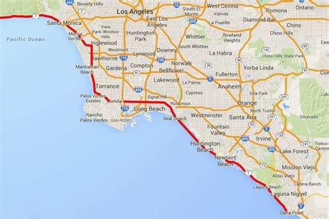 Route 1 California Map Printable Maps