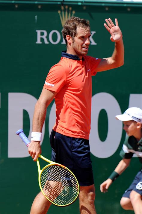 I'll admit gasquet's backhand can look ugly sometimes…but i think it's because he uses it on ridiculous shots that federer would have to just slice back. Richard Gasquet | Tennis players, Tennis clothes, Tennis