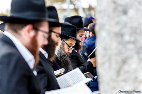 Chabad Lubavitch Rabbis From Around The World At Ohel Added