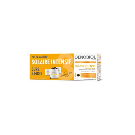 Oenobiol Solaire Intensif Tripack 3 X 30 Capsules Pharmacodel