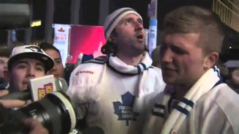 Reaction Of Toronto Maple Leafs Fans After Game 7 Loss