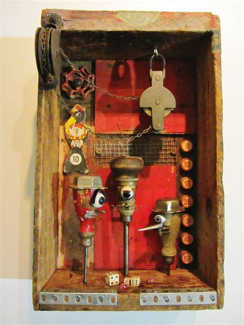 Current Works Available By Artist Dianne Hoffman Box Assemblage
