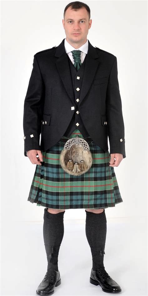 Full Highland Dress Kilt Package Ex Hire | Prince Charlie Jacket