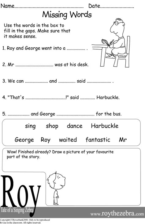 Year 4 Literacy Worksheets Worksheets For Kindergarten