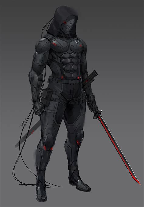 Ninja Armor Sci Fi Armor Futuristic Samurai Futuristic Armour