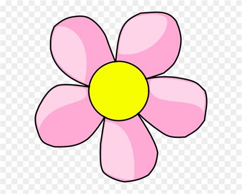 Cute Pink Flower Clipart Flower Clipart Png Free Transparent Png