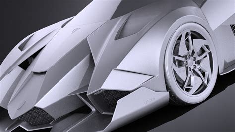 Lamborghini Egoista V Ray 3d Model By Squir