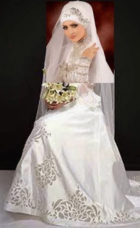 39 model gaun pengantin muslimah elegan ragam muslim