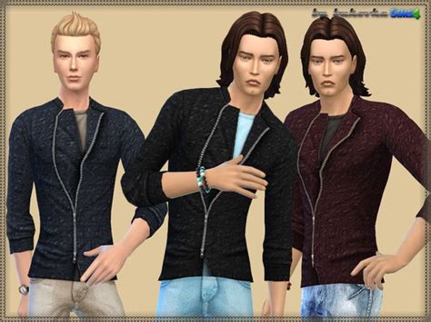 The Sims Resource Jacket Zipper By Bukovka • Sims 4 Downloads Jacket